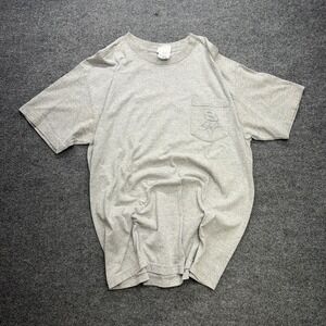 Chase Authentics NASCAR Shirt Budweiser Men's Large Gray 90s Y2K